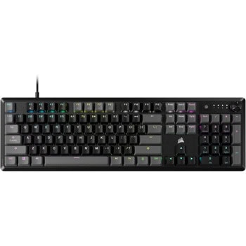 Клавиатура Corsair K70 CORE RGB, гейминг, механична, CORSAIR MLX Red linear червени суичове, RGB подсветка, USB, черно-сива | JAR Computers Corsair K70 CORE RGB CH-9109B1E-NA