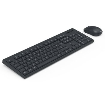 Комплект клавиатура и мишка Hama WKM-100, безжични, БДС кирилизация, Bluetooth, USB, черни | JAR Computers HAMA WKM-100 173051