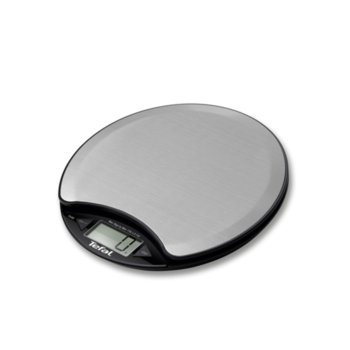 Кухненски кантар Tefal BC1500V0, дигитален, до 5 кг., aвтоматично изключване, функция измерване на течности, сив | JAR Computers Tefal BC1500V0, KS Platine 5kg