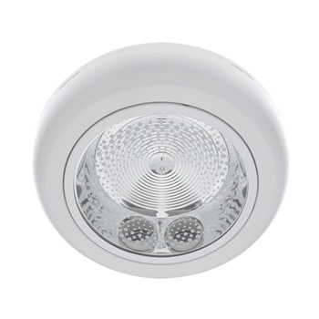 LED луна ELMARK 92213LEDWW/W, 2x9W, 230V, 2x750lm, 2700K, защита (IP44), бяла | JAR Computers LED луна ELMARK 92213LEDWW/W