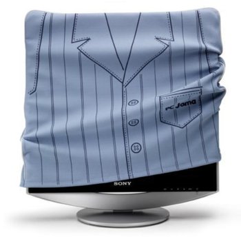 Защитно покривало за монитор Tucano C-PCJU17-Z, до 18" (45.72cm), синьо | JAR Computers TUCANO C-PCJU17-Z 17/18inch