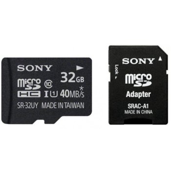 Sony 32GB Micro SD, class 10