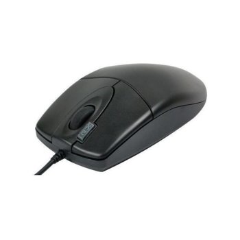 Мишка A4Tech OP-620D, оптична, черна, USB image