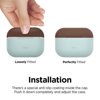 Elago Duo Silicone Airpods Pro EAPPDO-MT-DBRMGY