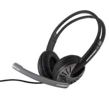 Слушалки Modecom MC-816, микрофон, черни | JAR Computers Слушалки Modecom MC-816