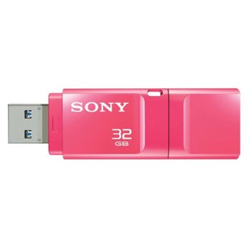 32GB USB Flash, Sony Мicrovault, розов, USB 3.0