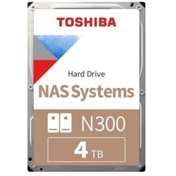 Toshiba N300 High-Reliability Hard Drive 4TB Bulk