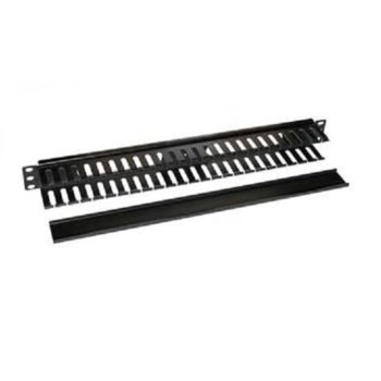 Аранжиращ панел TonGrun PBPP-CM18, 19" (48.26 cm) 1U, с пластик канал, профил - 40mm. х 50mm. | JAR Computers Tongrun PBPP-CM18