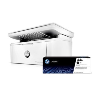 Мултифункционално лазерно устройство HP LaserJet Pro MFP M28w в комплект с тонер касета CF244A (1000 копия), цветен, принтер/копир/скенер, 600 x 600 dpi, 18 стр/мин, USB, А4, Wi-Fi | JAR Computers HP LaserJet Pro MFP M28w + CF244A