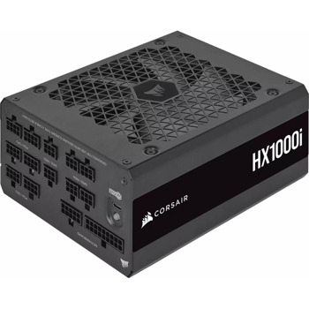 Захранване Corsair HXi Series HX1000i (CP-9020259-EU), 1000W, Active PFC, 80+ Platinum, 140mm вентилатор | JAR Computers Corsair HXi Series HX1000i CP-9020259-EU