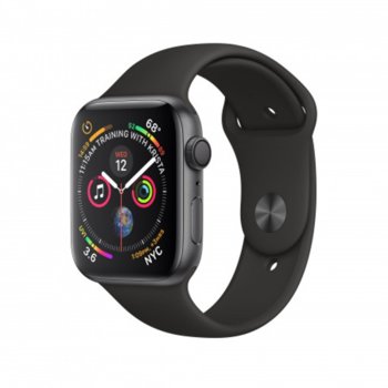 Apple Watch Series 4, 40mm Space Grey Black Sport