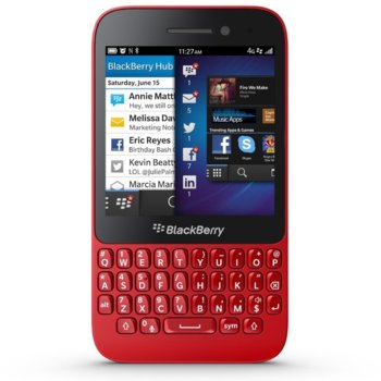 BlackBerry Q5 Red 8GB Single Sim