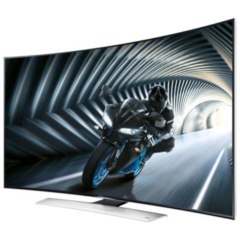 Телевизор 65" (165.1 cm) Samsung UE65HU8500 CURVED 3D 4K UHD LED TV, 1200Hz, DVB-T/C/S2, Smart HUB, WiFi, LAN, HDMI, USB, 2x3D Glasses (SSG-5100GB) | JAR Computers 65" Samsung UE65HU8500 CURVED 3D 4K UHD LED TV