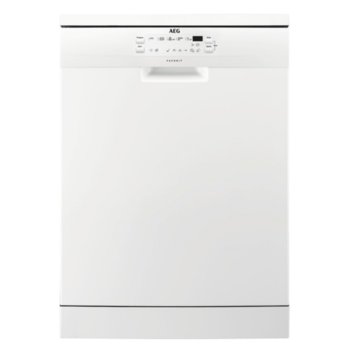 Съдомиялна AEG FFB52610ZW, клас A++, 13 комплекта, 5 програми, дисплей, бяла | JAR Computers AEG FFB52610ZW