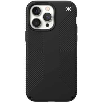 Калъф за Apple iPhone 14 Pro Max, Speck Presidio 2 Grip, антимикробно покритие, черен | JAR Computers Speck Presidio 2 Grip Apple iPhone 14 Pro Max
