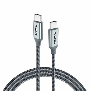 Кабел Choetech XCC-1002-GY, от USB C(м) към USB C(м), 1.8m, 100W, черен | JAR Computers Choetech XCC-1002-GY