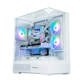 Кутия Zalman P40 Prism бяла