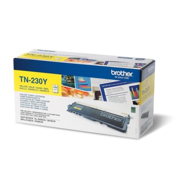 Тонер касета за Brother HL 3040CN/3070CW/DCP9010CN/MFC9120CN/9320CW, Yellow - TN230Y, заб.: 1400 брой копия | JAR Computers КАСЕТА ЗА BROTHER HL 3040CN/3070CW/DCP9010CN