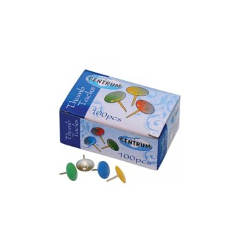 Кабари Centrum 4030969803684, 100бр. в опаковка, различни цветове | JAR Computers Centrum Кабари