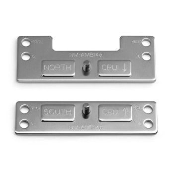 Планки за монтаж на охладител Noctua NM-AMB14, съвместимост с AM4/AM5, сиви | JAR Computers Noctua Mounting KIT - NM-AMB14