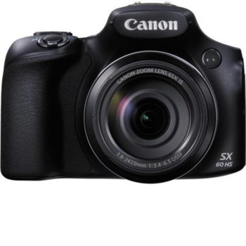 PowerShot SX60 black + 16GB SDHC Memory Card