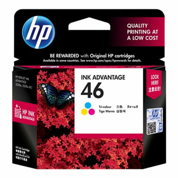 HP original Ink cartridge Tri-Color CZ638AE#BFW