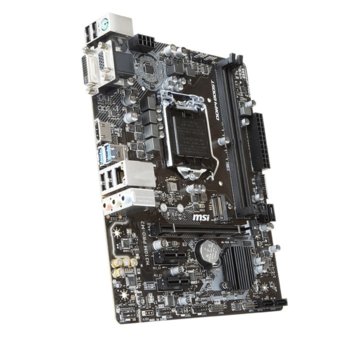 Дънна платка MSI H310M PRO-M2, H310, LGA1151, DDR4, PCI-E(HDMI/DVI/VGA), 4x SATA3, 2 x USB 3.1 Gen 1, 1 x M.2 connector, Micro-ATX | JAR Computers MSI H310M PRO-M2