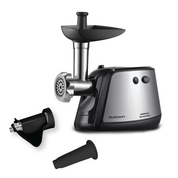 Месомелачка Rohnson R-5435, 2 кг/мин, ножове от неръждаема стомана, 2100W, сива | JAR Computers месомелачка rohnson r 5435 2100w