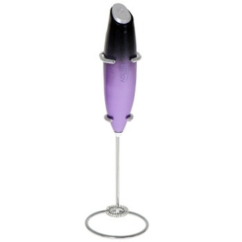 Миксер за фрапе Adler AD 4499, 2xAA, стойка за съхранение, лилав/черен | JAR Computers Adler AD 4499