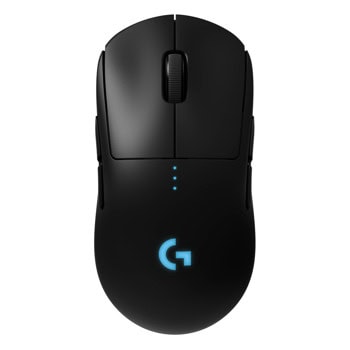 Мишка Logitech G Pro 2 Lightspeed, оптична (44 000 dpi), безжична, USB, черна, гейминг, 8 бутона | JAR Computers Logitech G Pro 2 Lightspeed Black 910-007295