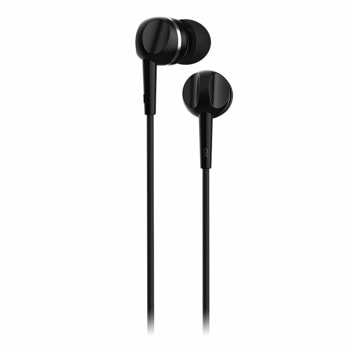 Слушалки Motorola Earbuds 105, микрофон, тип "тапи", 10mm драйвери, Jack 3.5mm, черни | JAR Computers Motorola Earbuds 105 Black