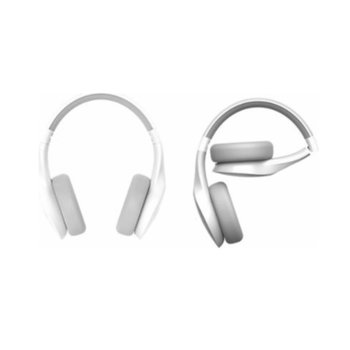 Слушалки Motorola Pulse Escape, безжични (Bluetooth), микрофон, 40мм говорители, 6 часа време за работа, сгъваеми, бели | JAR Computers Motorola Pulse Escape White