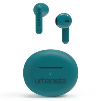 Слушалки Urbanista Austin, безжични, Bluetooth, микрофон, 13mm динамични мембрани, до 5 часа време на работа, IPX4 водоустойчивост, зелени | JAR Computers Urbanista Austin Lake Green AUSTINGR