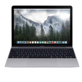 Лаптоп Apple MacBook (Z0SP0002K/BG)(спебрист), дву-ядрен Skylake Intel Core m5-6Y54 1.1/2.7GHz, 12.0" (30.48 cm) IPS Retina Display, 8GB, 512GB SSD, USB 3.1 (Type-C), OS X El Capitan, 0.92kg | JAR Computers Apple MacBook (Z0SP0002K/BG)