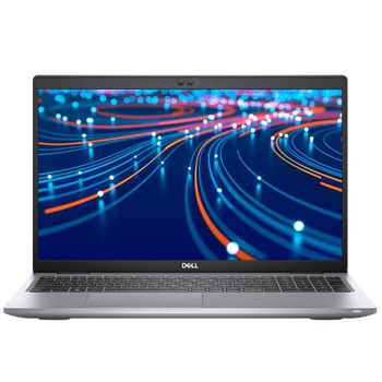 Лаптоп Dell Latitude 5520 (N004L552015EMEA_WIN-14)(сребрист), четириядрен Tiger Lake Intel Core i5-1135G7 2.4/4.2 GHz, 15.6" (39.62 cm) Full HD IPS Anti-Glare Display, (HDMI), 8GB DDR4, 256GB SSD, Windows 10 Pro | JAR Computers Dell Latitude 5520 N004L552015EMEA_WIN-14