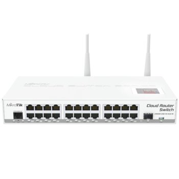 Суич MikroTik CRS125-24G-1S-2HnD-IN, 2.4GHz Wireless N (1000mW), 24 Port 1000Mbps, 1x SFP, PoE, USB | JAR Computers MikroTik CRS125-24G-1S-2HnD-IN