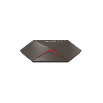 Суич Netgear GS810EMX Nighthawk, 8x LAN 10/100/1000, 2x 10G BaseT | JAR Computers Netgear GS810EMX
