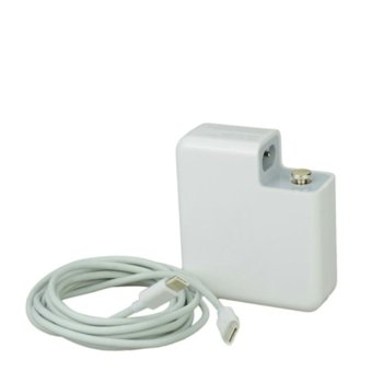 Захранване за лаптопи YDS, 61W, за Macbook след 2016г., 5V/20V, USB C, бяло | JAR Computers 220V PD CHARGER-61W Type C(5V-20V) White YAPSH06B