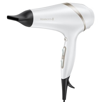 Сешоар Remington AC8901, 2300W, 3 степени на температура, 2 степени на скорост, йонна система, керамична решетка, бял | JAR Computers Remington AC8901