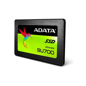 Памет SSD 240GB A-Data Ultimate SU700, SATA 6Gb/s, 2.5"(6.35 cm), скорост на четене 560 MB/s, скорост на запис 520 MB/s | JAR Computers 240GB A-Data Ultimate SU700 ASU700SS-240GT-C