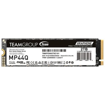 Памет SSD 2TB TeamGroup MP44Q, NVMe, M.2 (2280), скорост на четене до 7400MB/s, скорост на запис до 6500MB/s | JAR Computers TeamGroup MP44Q 2TB TM8FFD002T0C101