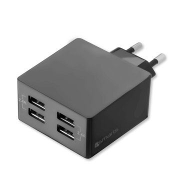 4smarts PowerPlug Quad USB Charger 4.8A