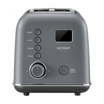 Тостер BUYDEEM DT730 Ink Grey, 9 степени, тава за трохи | JAR Computers BUYDEEM DT730 Ink Grey DT730E-IG/EU