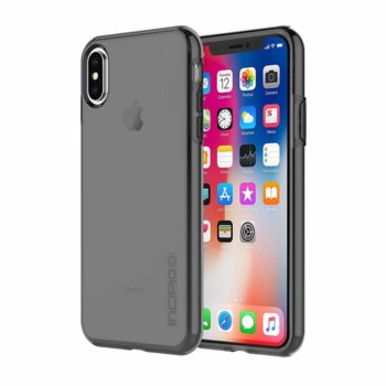 Калъф за Apple iPhone XS, хибриден, Incipio DualPro IPH-1635-SMK, удароустойчив, сив | JAR Computers Incipio DualPro for Apple iPhone XS IPH-1635-SMK