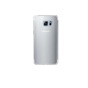 Clear View Cover Samsung Edge Silver