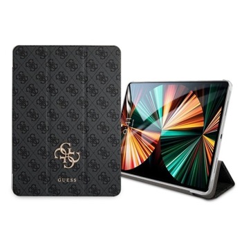 Калъф за таблет Guess 4G Folio Cover (GUIC12G4GFGR), за Apple iPad Pro 12.9 M1 (2021), с поставка, сив | JAR Computers Guess 4G Folio Cover GUIC12G4GFGR
