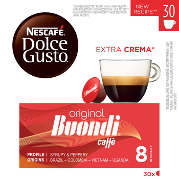 NESCAFE Dolce Gusto Espresso Buondi Magnum, 30 нап