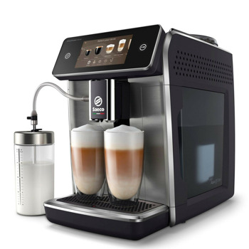 Кафеавтомат Saeco GranAroma Deluxe SM6685/00, 1500 W, 15 bar-a, 3 настройки на температурата, черен | JAR Computers кафеавтомат saeco granaroma deluxe sm6685/00