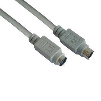 Кабел VCom CK002 PS2(м)към PS2(ж), 5m | JAR Computers VCom CK002 PS2(м)към PS2(ж), 5m