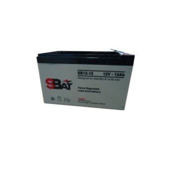 Акумулаторна батерия SBat SBAT12-12, 12V, 12Ah, VRLA | JAR Computers Eaton SBat12-12